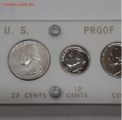 Годовой набор 1957 США пруф - proof set ebay 2