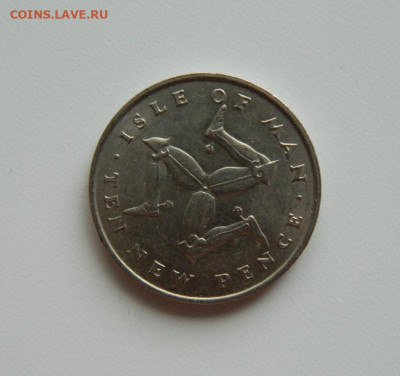 Мэн 10 новых пенсов 1971 г. (Крупная) С рубля! до 10.04.23 - DSCN0570.JPG