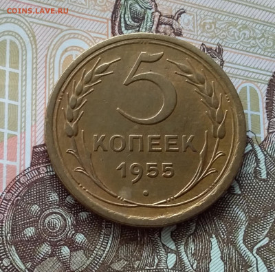 5 копеек 1955. До 10.04.23 в 22.00 - 20230405_170043