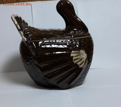 винтажная "Индюшатница" керамика. - индюшатница 3.JPG