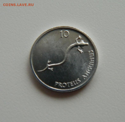 Словения 10 стотинов 1993 г. (Фауна) С рубля! до 11.04.23 - DSCN0676.JPG