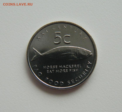 Намибия 5 центов 2000 г(Юбилейная)Фауна С рубля! до 11.04.23 - DSCN0668.JPG