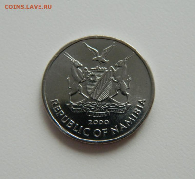 Намибия 5 центов 2000 г(Юбилейная)Фауна С рубля! до 11.04.23 - DSCN0669.JPG