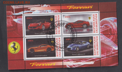 Бурунди 2009 Феррари 4м лист до 10 04 - 109