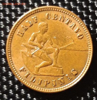 2 сентаво 1903 Филиппины под США, до 11.04.23 - 20230402_210604