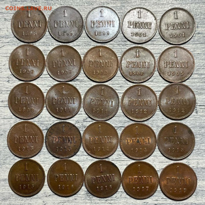 24 шт 1 пенни НИКОЛАЙ2 1898-17 UNC до 12.04.2023 в22-00м - kHR6zqQyR-Q