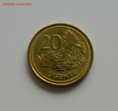 Лесото 20 лисенте 2018 г.  С рубля! до 11.04.23 - DSCN0660.JPG