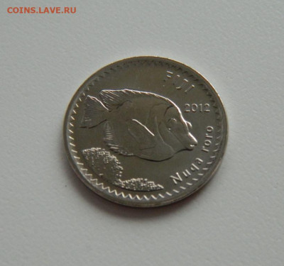 Фиджи 5 центов 2012 г. (Фауна) С рубля!  до 11.04.23 - DSCN0666.JPG