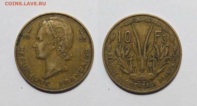 Французская Западная Африка 10 франков 1956 г - 11.04 - IMG_20230404_071038