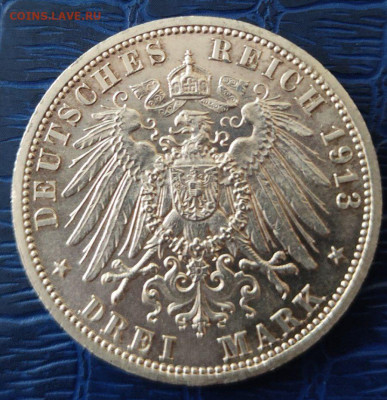 3 марки 1913 Пруссия - подлинность и оценка - msg385989355-134240