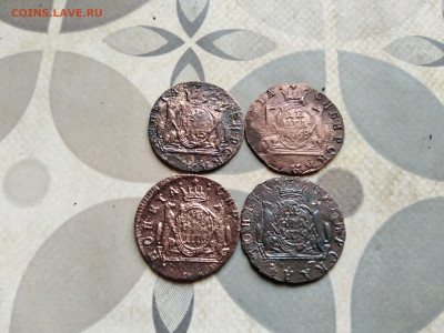 денга 1768. 1775, 1776, 1779 сибирь до 11.04.2023 - 4сиб (18)