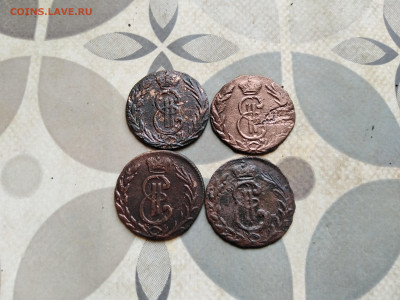 денга 1768. 1775, 1776, 1779 сибирь до 11.04.2023 - 4сиб (19)