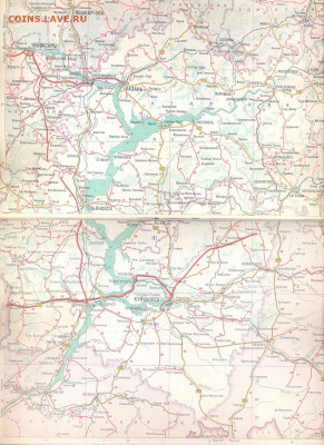 "Атлас автомобильных дорог СССР" 1970г. - сканирование0011