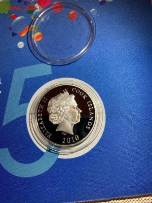 10 Долларов  Острова Кука 2010  Лунный календарь Год Тигра д - XCPjZXkUEdI