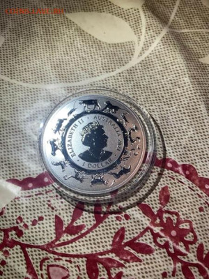 1 Доллар  Австралия 2021  Лунный календарь Год Быка Лунар до - bPvfG6-F7Dc