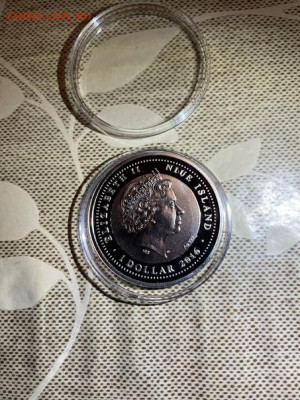 1 Доллар  НИУЭ 2016  Лунный календарь Год Обезьяны Слон до 1 - FSx4LQ2PFuE