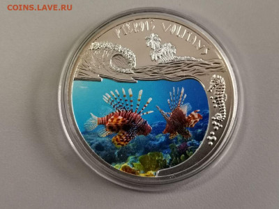 500 франков 2010 Руанда- Крылатка зебра, Ag999, до 17.04 - ЯЯ Крылатка зебра-1