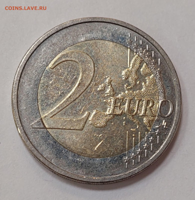 Германия 2 евро 2012 г. 10 лет введение евро  до 17.04.23 - 20230411_160555_copy_2180x2234