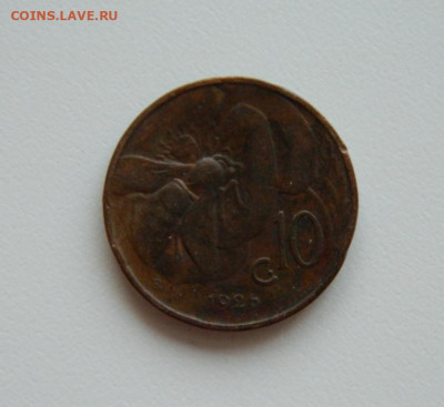 Италия 10 чентезимо 1926 г. (Фауна) С рубля!  до 17.04.23 - DSCN0856.JPG