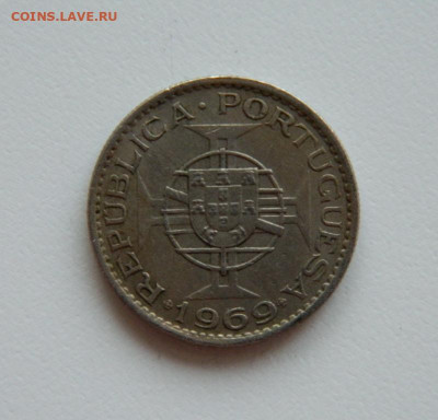 Португальская Ангола 2,5 эскудо 1969 г. С рубля! до 17.04.23 - DSCN0909.JPG