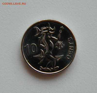 Соломоновы острова 10 центов 2012 г. С рубля! до 17.04.23 - DSCN0905.JPG