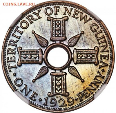 Монеты с отверстием в центре - new_guinea-1-penny-1929 (1)