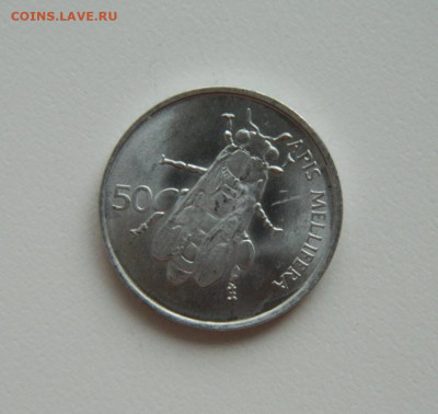 Словения 50 стотинов 1992 г. (Фауна) С рубля! до 19.04.23 - DSCN0975.JPG