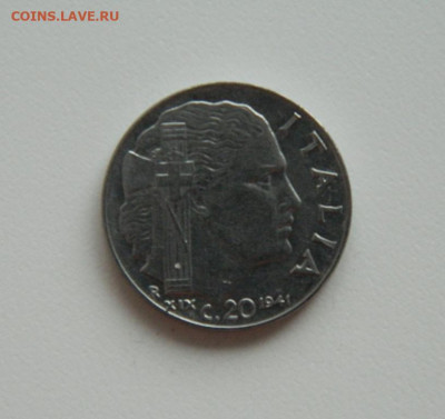 Италия 20 чентезимо 1941 г. С рубля! до 19.04.23 - DSCN0995.JPG