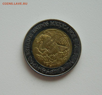 Мексика 1 песо 2014 г. (БИМ) С рубля! до 19.04.23 - DSCN0972.JPG