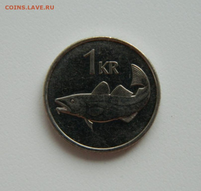 Исландия 1 крона 2005 г. (Фауна) С рубля! до 19.04.23 - DSCN0985.JPG