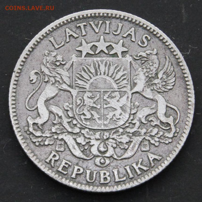 Латвия 1 лат 1924 с 200! до 16.04 - Латвия 1 лат 1924_2