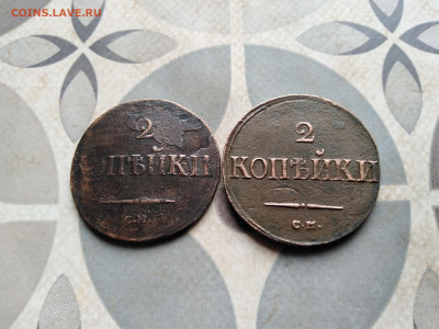 2 копейки 1831, 1838 СМ до 18.04.2023 - 2мас (31)