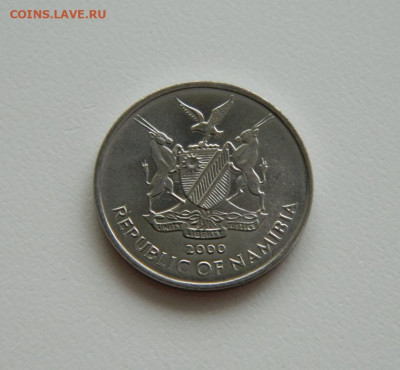 Намибия 5 центов 2000 г(Юбилейная)Фауна С рубля! до 20.04.23 - DSCN1109.JPG