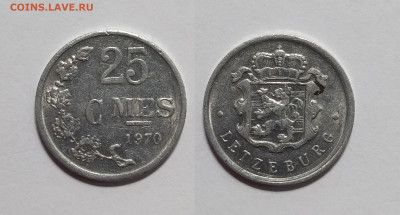Люксембург 25 сантимов 1970 года - 21.04 - IMG_20230414_200007