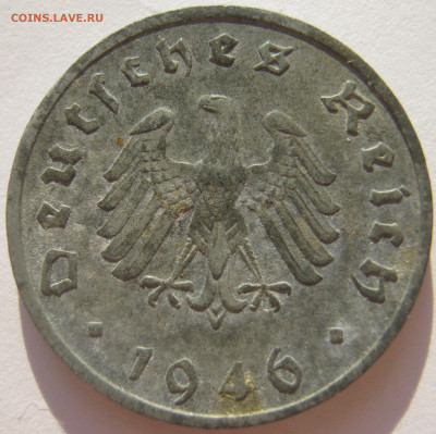 Германия оккупация союзников 10 пфеннигов 1946 F до 21.04. - IMG_2514.JPG