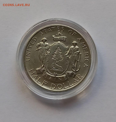 США 50 центов 1920 100-летие штата Мэн UNC - 5