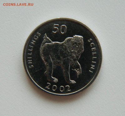Сомали 50 шиллингов 2002 г. (Фауна) до 24.04.23 - DSCN1473.JPG