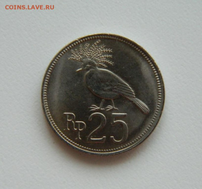 Индонезия 25 рупий 1971 г. (Фауна) до 25.04.23 - DSCN1470.JPG