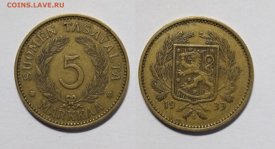 Финляндия 5 марок 1933 года - 26.04 - IMG_20230415_112614