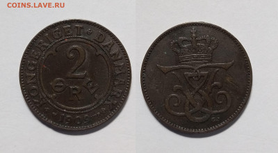 Дания 2 эре 1909 года, Фредерик VIII - 26.04 - IMG_20230415_111829