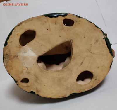 свинья с поросятами обливная керамика. Старая гжель? - SAM_1570.JPG
