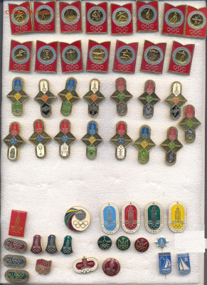 Значки Олимпиада-80 по 50р - 5