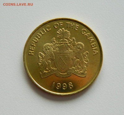 Гамбия 10 бутут 1998 г. (Фауна) до 26.04.23 - DSCN1654.JPG