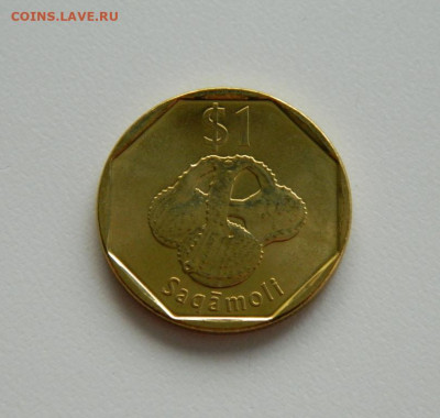 Фиджи 1 доллар 2012 г. (Фауна) до 26.04.23 - DSCN1737.JPG