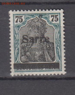 Германия СААР 1920 1м надпечатка до 30 04 - 215