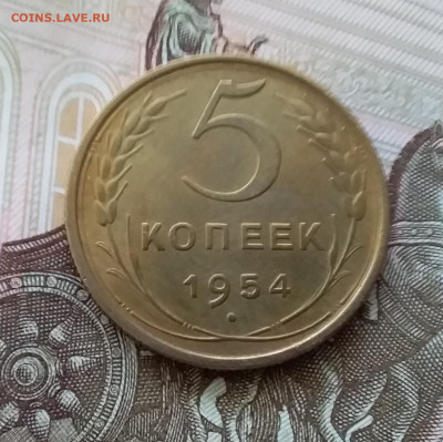 5 копеек 1954. До 30.04.23 в 22.00 - 20230426_183506