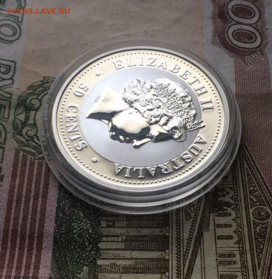 Австралия.50 центов 2007 год.Год свиньи до 30.04.23 - 153