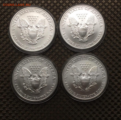 1$.2007г. Серебро 999. США. Шагающая Свобода до 30.04.23 - 101