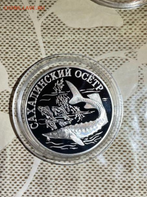 1 руб 2001  Красная книга Сахалинский осетр до 04.05 - G06JwCgpW6U