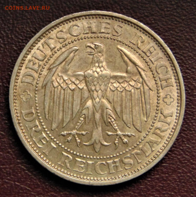 Веймарская Республика. 3 марки 1929, Майссен. - 3-29M-.JPG